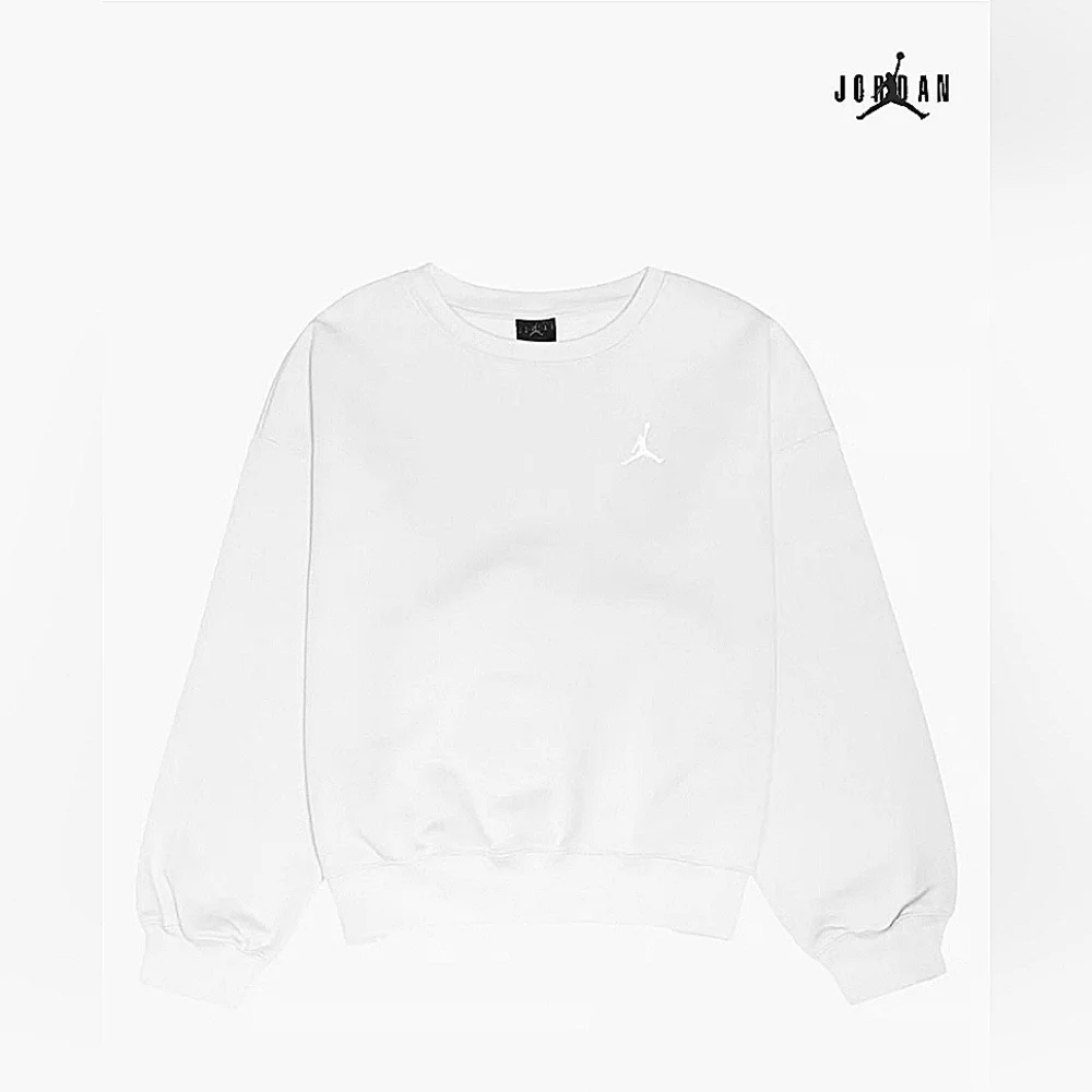 NEW JORDAN BROOKLYN ESSENTIALS CREW Sweatershit Kids Youth XL Women Small